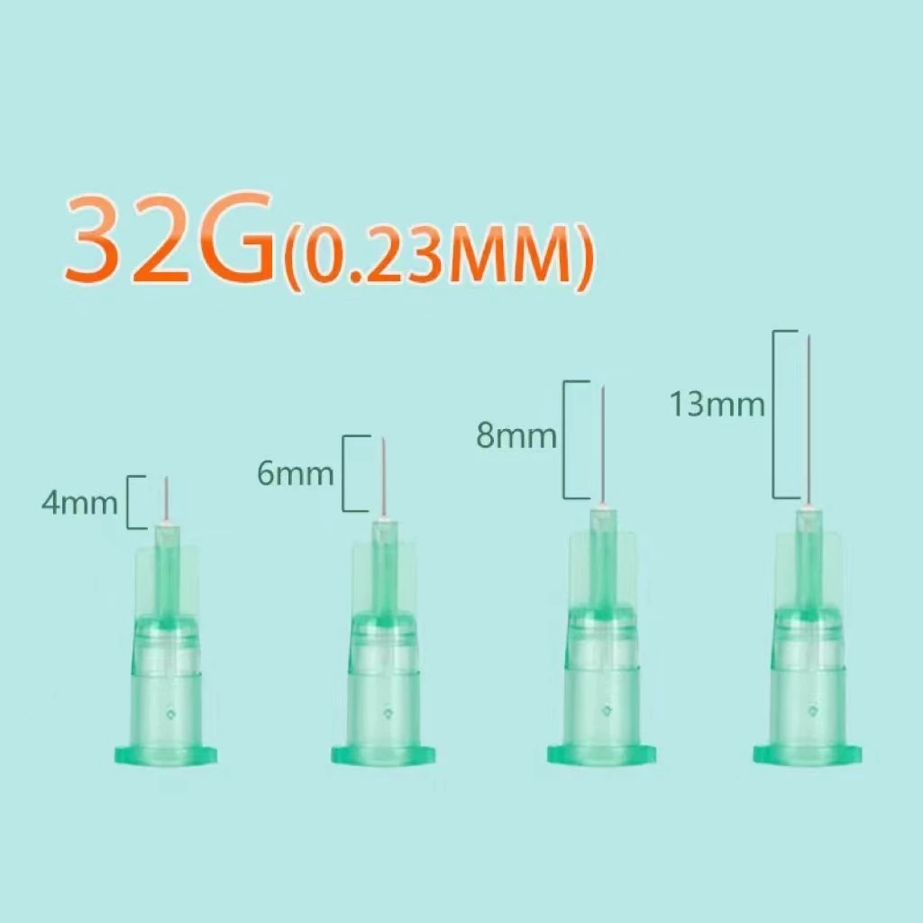 Ecer Jarum Meso 32G X4MM 32GX6MM 32GX13MM 32GX8MM Needle Skin Booster Botox