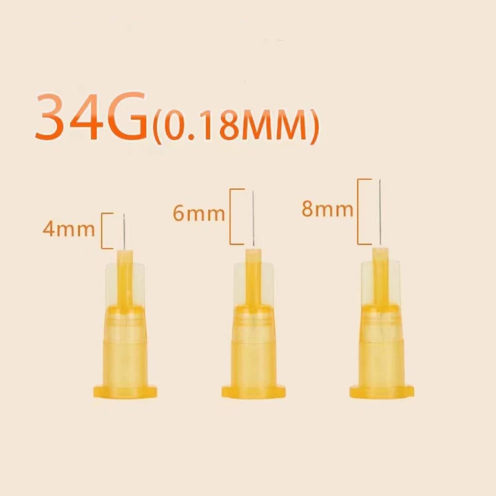 Ecer Jarum Meso 34G X4MM 30GX1.5MM 30GX2.5MM Needle Skin Booster Botox