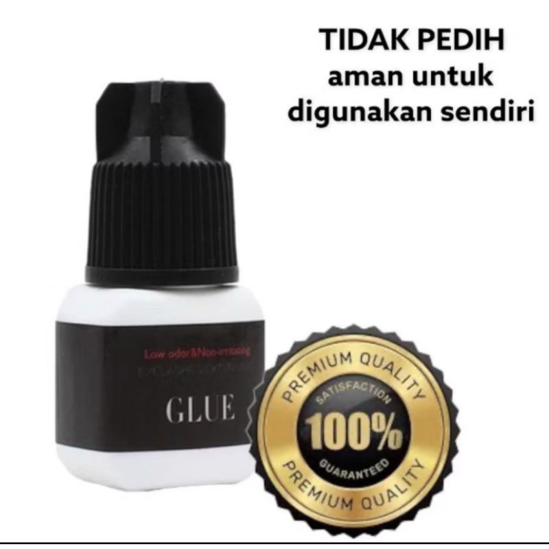 Lem bulu mata glue eyelash extension tidak perih dimata dan tahan lama