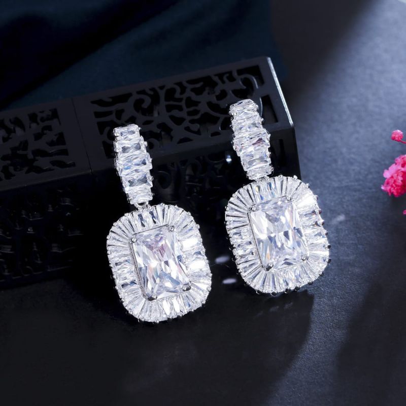 Joycelin Zirconia earstud anting tusuk premium zirconia