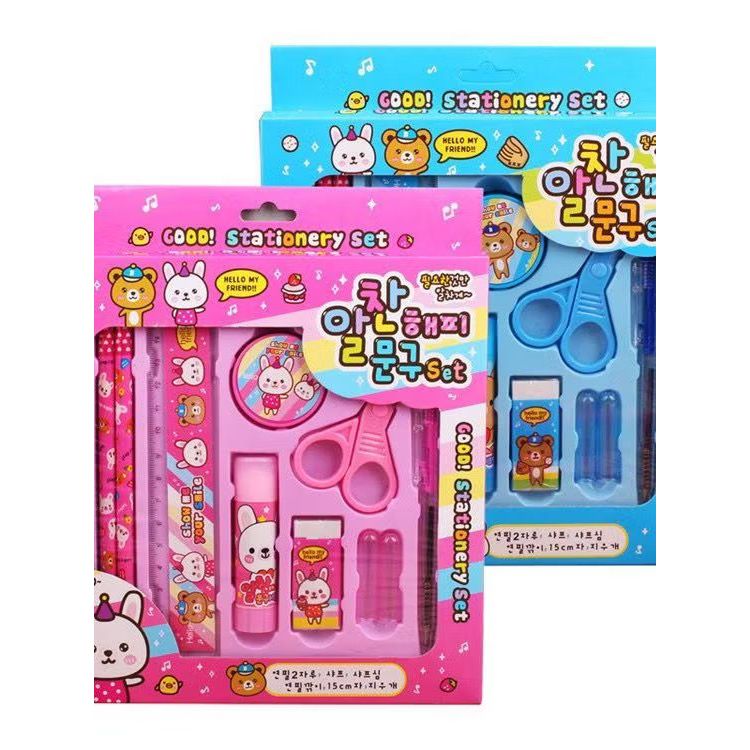 

BINGKISAN SOUVENIR ULANG TAHUN Gift Set Pensil Set 9 in 1 Alat tulis set Karakter Souvenir Alat Tulis Sekolah souvenir Anak ulang tahun