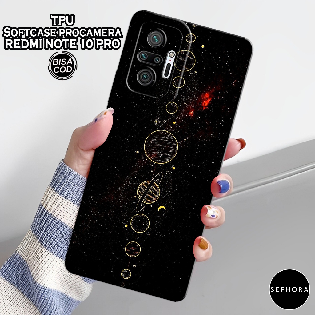 Case Xiaomi Redmi Note 10 Pro - Fashion Case Planet - Softcase Xiaomi Redmi Note 10 Pro - Case Pro C