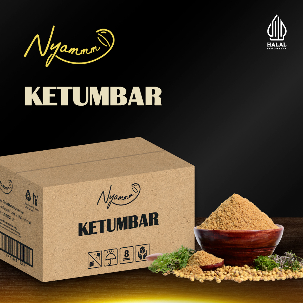 

Ketumbar Bubuk | Coriander Powder | Rempah Herbal Asli Bumbu Masak Marinasi - 1 Dus