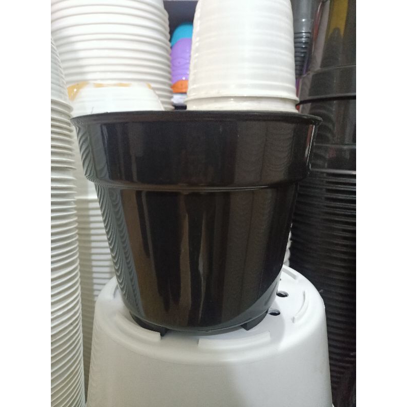 Pot plastik hitam GBL - pot plastik - pot hitam - pot bunga murah