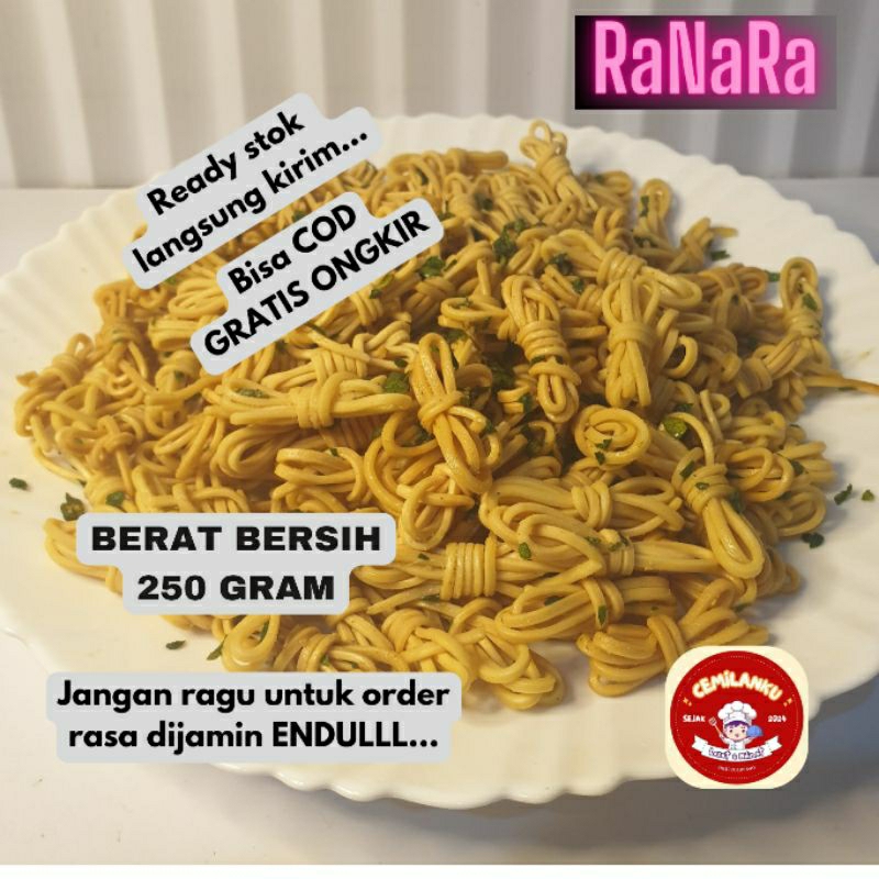 

mie gulung kriuk daun jeruk 250gram