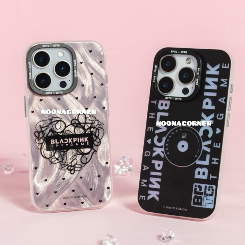 Miniso x Blackpink ‼️ Phone Case / Casing Hp Iphone Blackpink The Game BPTG Collections (Pink / Blac