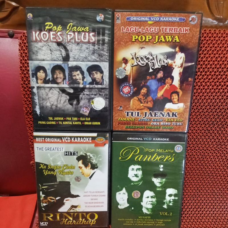 SALE SALE SALE VCD KARAOKE LAGU LAGU POP INDONESIA BEBAS PILIH JUDUL YG DI INGINKAN 100% ORI kondisi