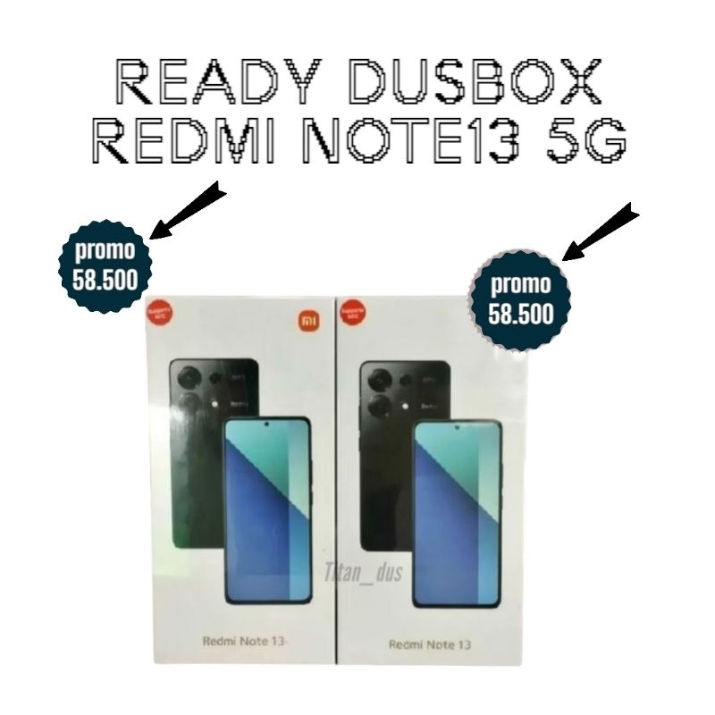 

Dus box redmi note13 5G free request stiker