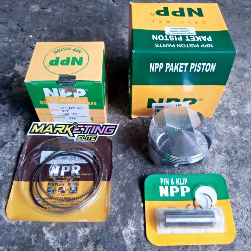 Piston Kit CBR 150 NPP Piston CBR 150 pin 15 set ring piston STD 50 100 125 150 200