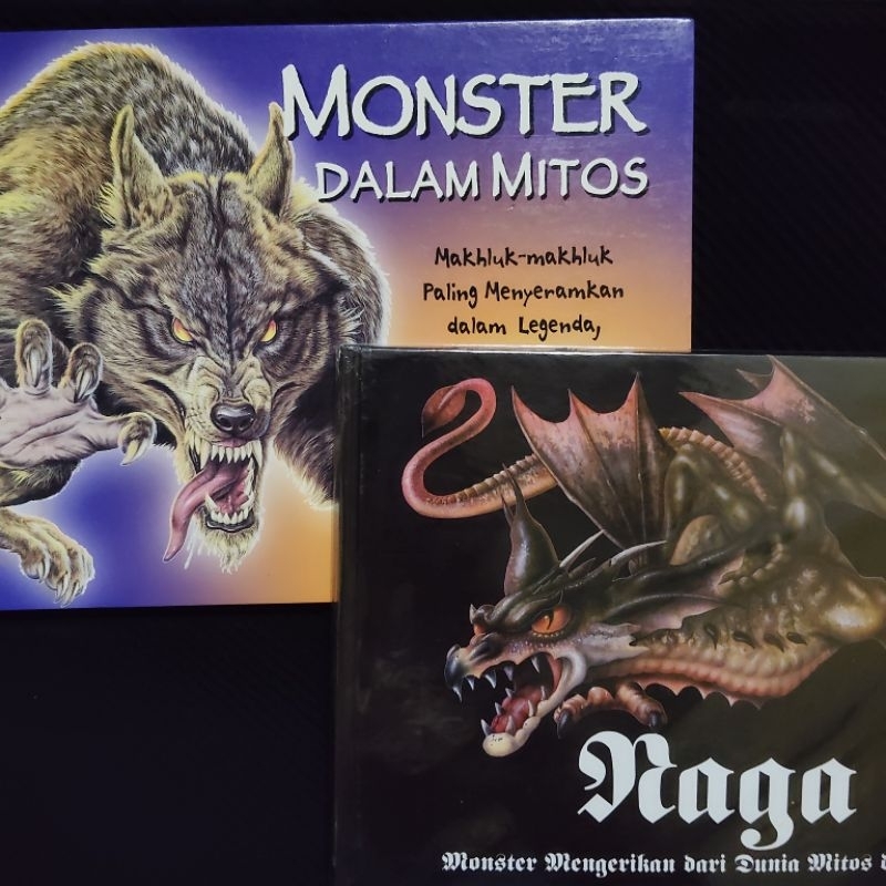 Buku Original • Monster Dalam Mitos & Naga / Kutu / Makhluk dan Monster Dunia Mitos dan Fiksi Paling
