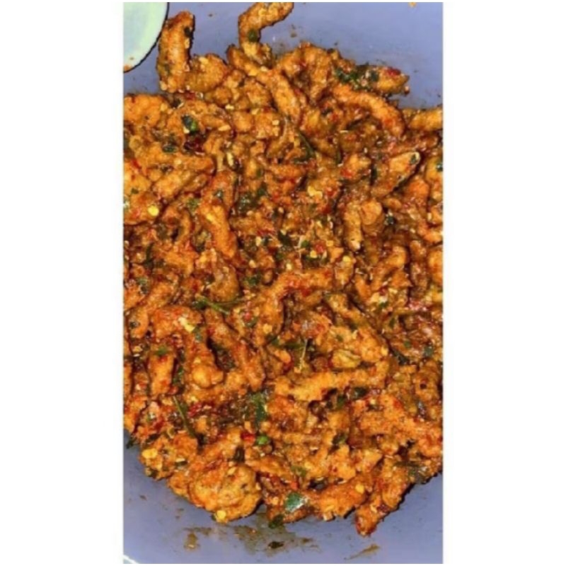 

Keripik usus Ayam Crispy