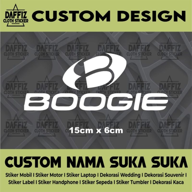 

STIKER CUTTING OUTDOOR BOOGIE