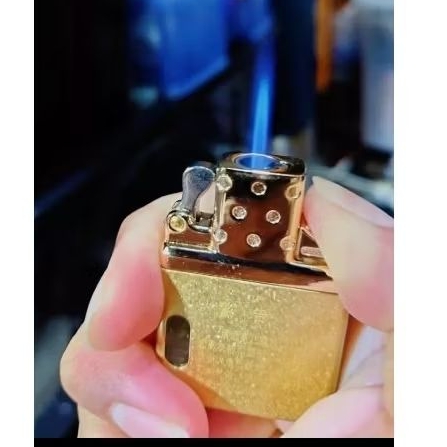KOSONG TANPA ISI .. insert zippo gas butane api bara LAS JET upgrade insert sumbu
