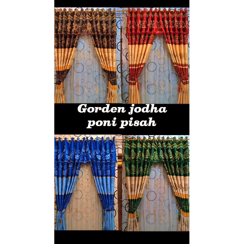 gorden jodha plisket poni pisah