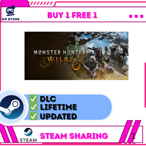 Monster Hunter Wilds - STIM PC GAME ORIGINAL SHARING