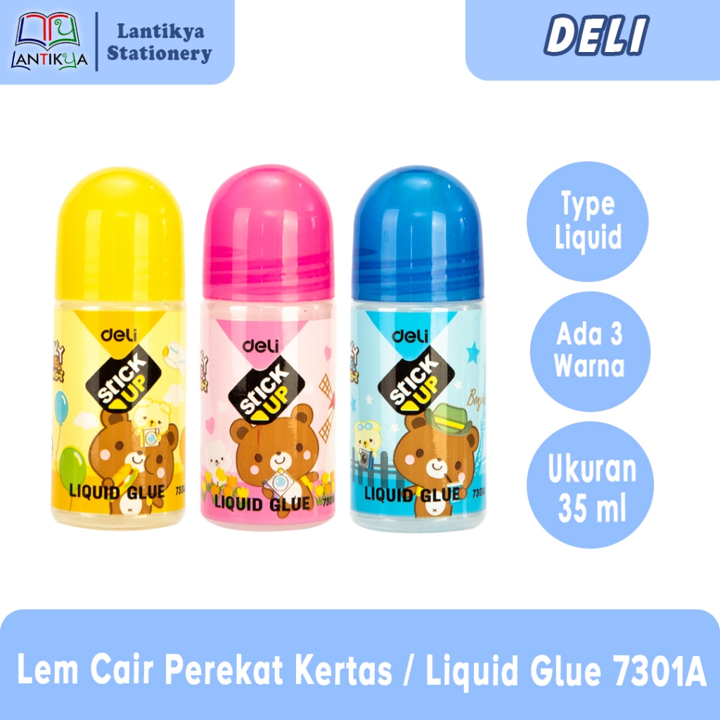 

Deli Lem Cair Liquid Glue 35ml - E7301A