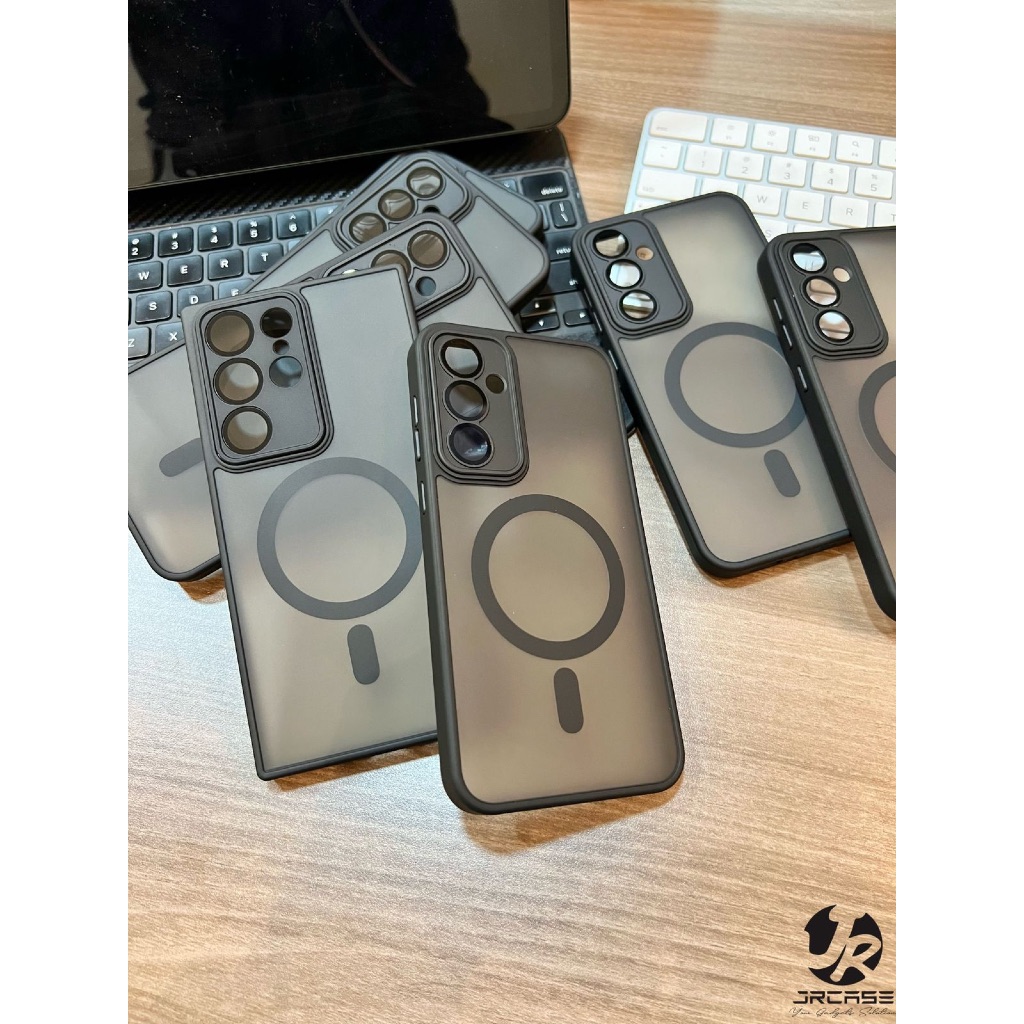 Premium Case MagSafe Black Doff Samsung S25 S24 S23 S22 Plus Ultra S24 S23 S21 S20 FE Note 20 Ultra 