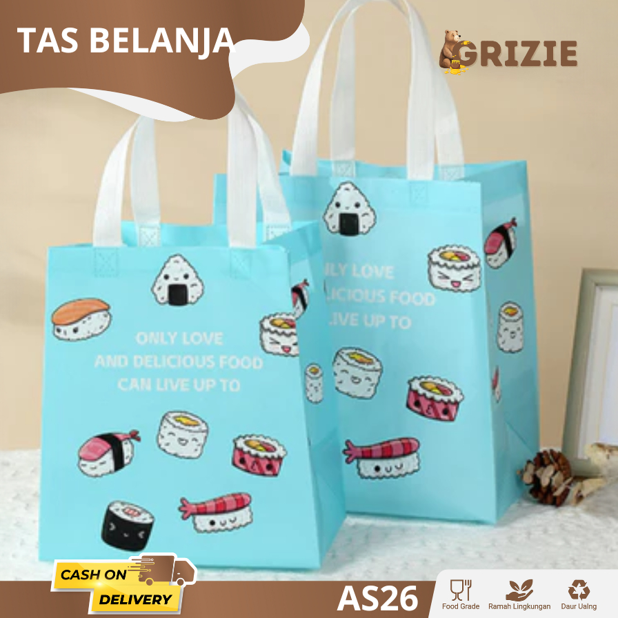 

Tas Goodie Bag Spunbond Ulang Tahun / Tas Spunbond Goodie Bag Karakter Ulang Tahun Anak Hampers Souvenir | AS26