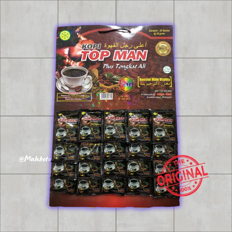 

Kopi Top Man plus 20 bungkus