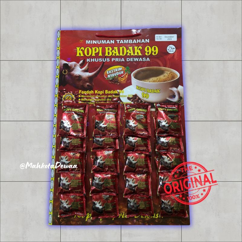

Kopi Badak 99 Kopi Papan Original 100%