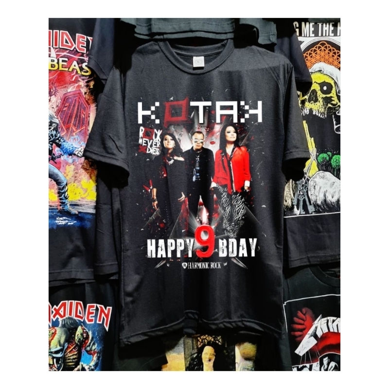 KAOS BAND ROCK INDONESIA KOTAK BAND