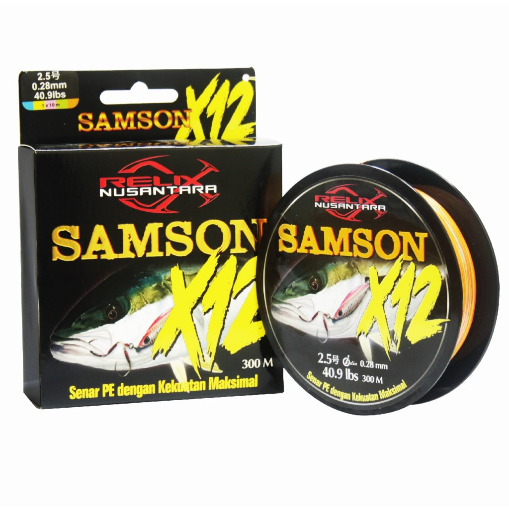 Senar Pancing Relix Nusantara PE Samson X12 100M - 300M