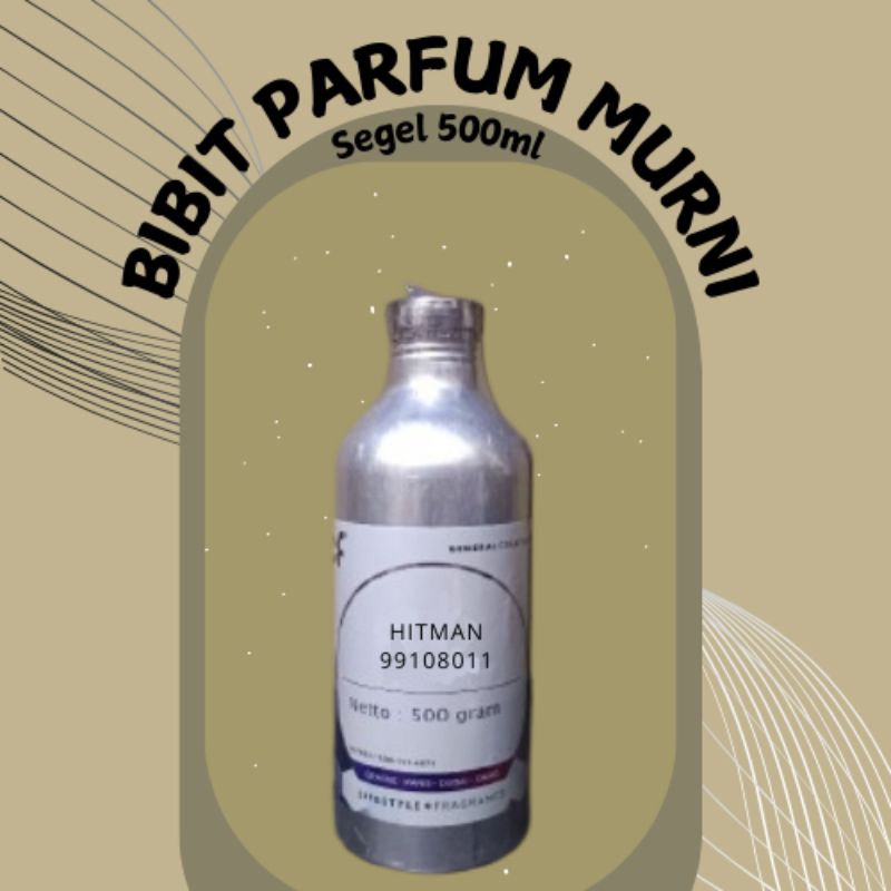 PARFUM HITMAN INSPIRED CH 212 MAN BY GCF 500GR SEGEL