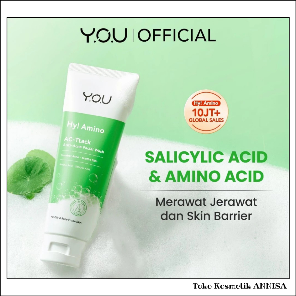 YOU Hy Amino AC-Ttack Anti-Acne Facial Wash