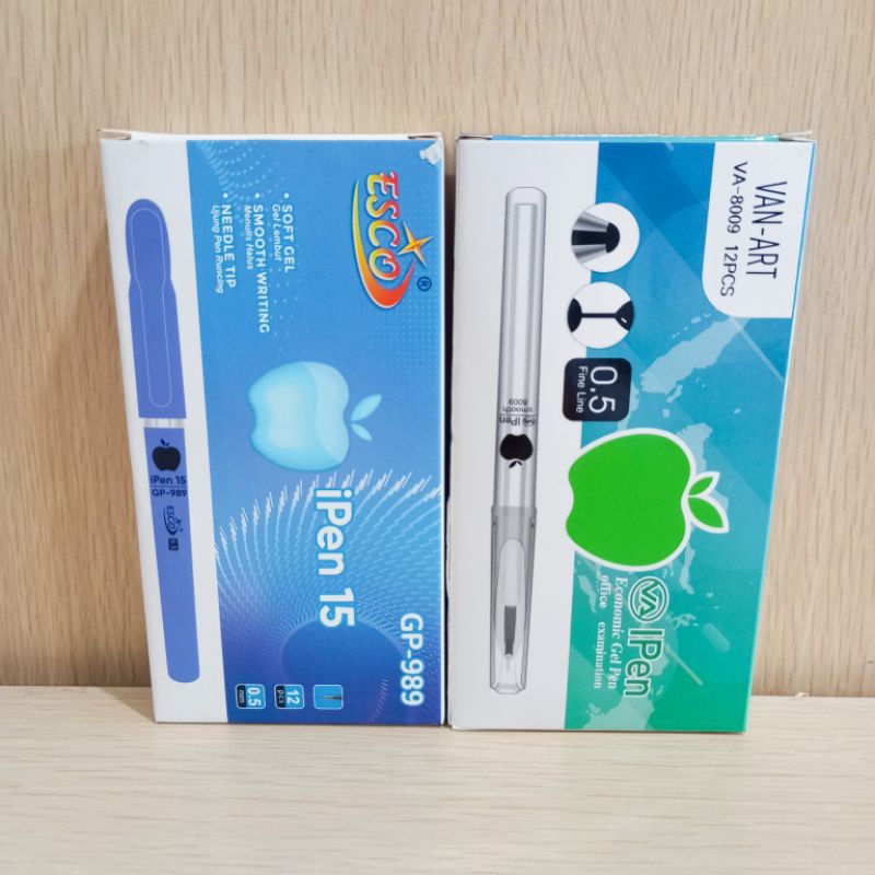 

(12PCS) PULPEN GEL APPLE PACK