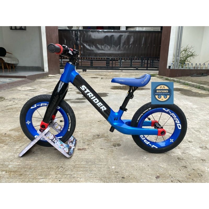 Sepeda Pushbike Strider STR Carbon Fullbike Preloved Wheelset Gipsy G-Pro Carbon