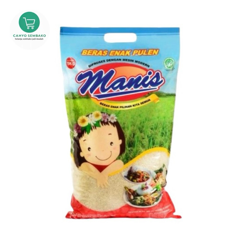 

Beras Premium Manis 5kg 2pcs
