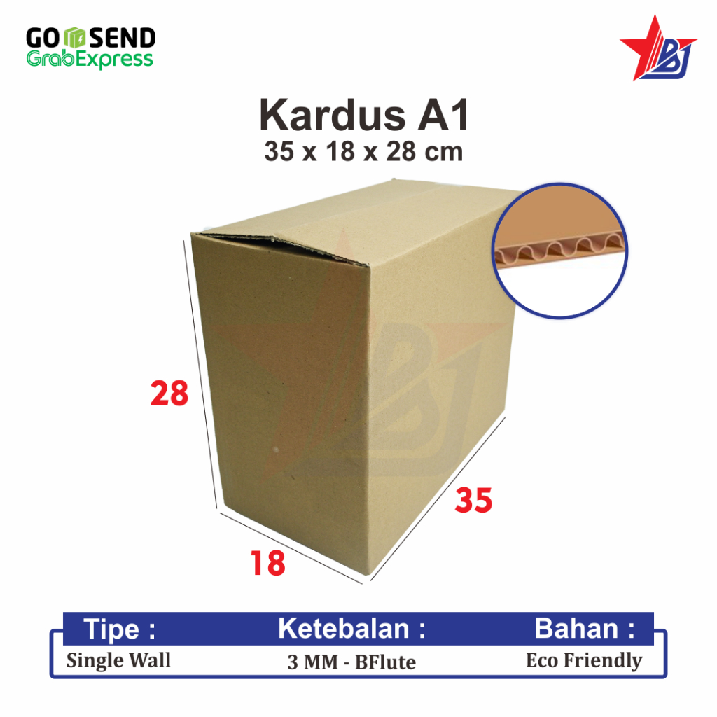 

Kardus/Box/Packing/Karton/Dus/Polos/Gift/Florist/Buket/Uk 35 x 18 x 28 cm (Kardus 35 x 18 x 28 cm)