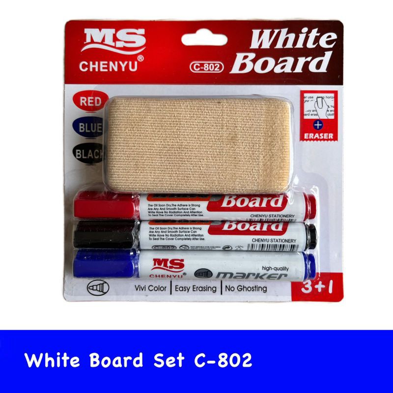 

SPIDOL WHITE BOARD SET/WHITE BOARD SET BISA HAPUS