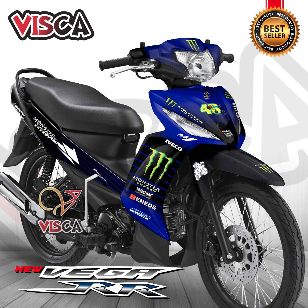 Decal Vega RR Full Body Stiker Vega RR Full Body Striping Vega RR Variasi Full Body M.E