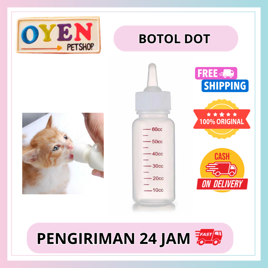 Termurah - Dot Kucing Dot Susu Anjing Baru Lahir Botol Kucing Anjing