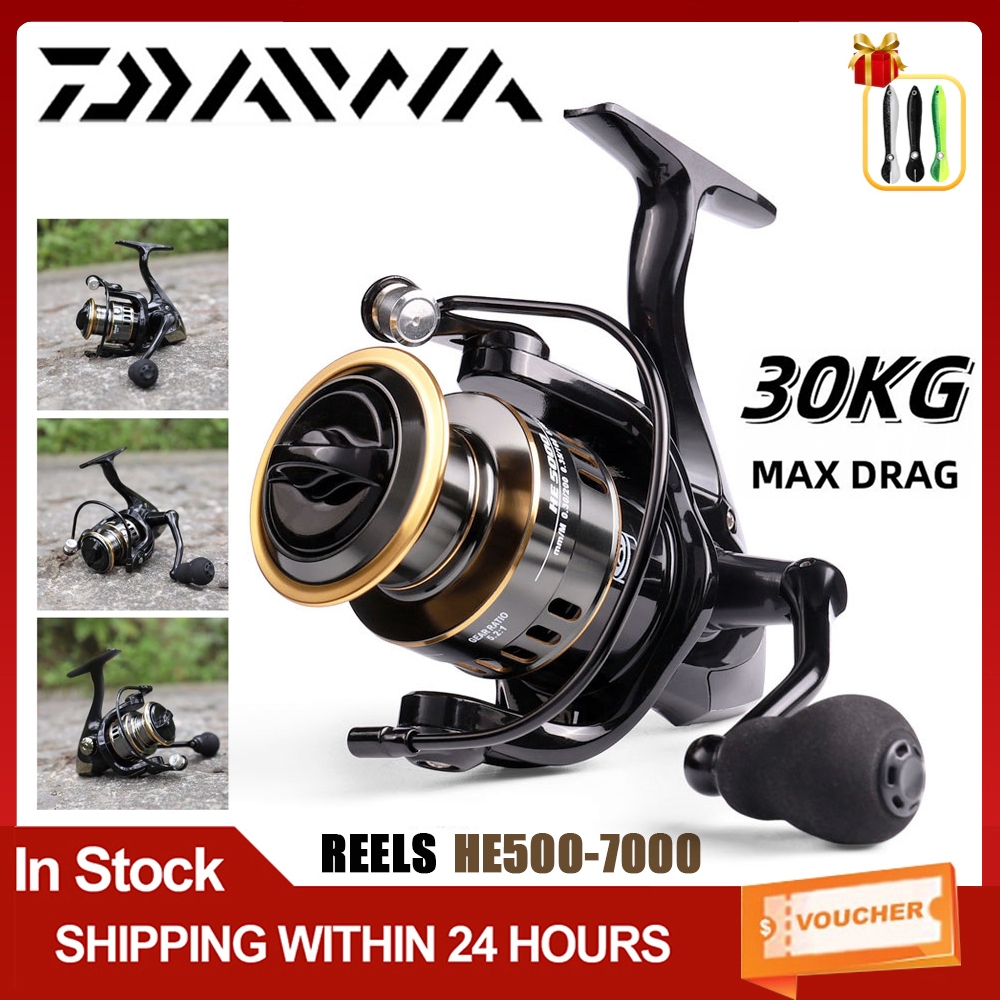 DAIWA Metal Reel Fishing Reel 5.2:1 Gear Ratio / Rell Reel Rel Ril Riil Rill Gulungan Penggulung Ker