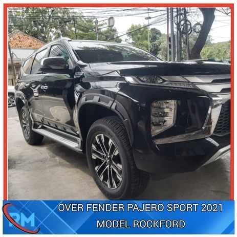OVER FENDER ALL NEW PAJERO SPORT TAHUN 2021 2022 2023 MODEL ROCKFORD FENDER PAJERO SPORT ROCKFORD