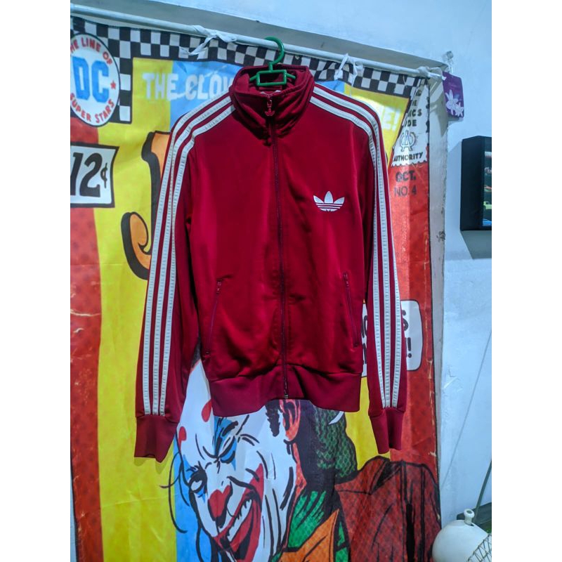 tracktop adidas Firebird Red