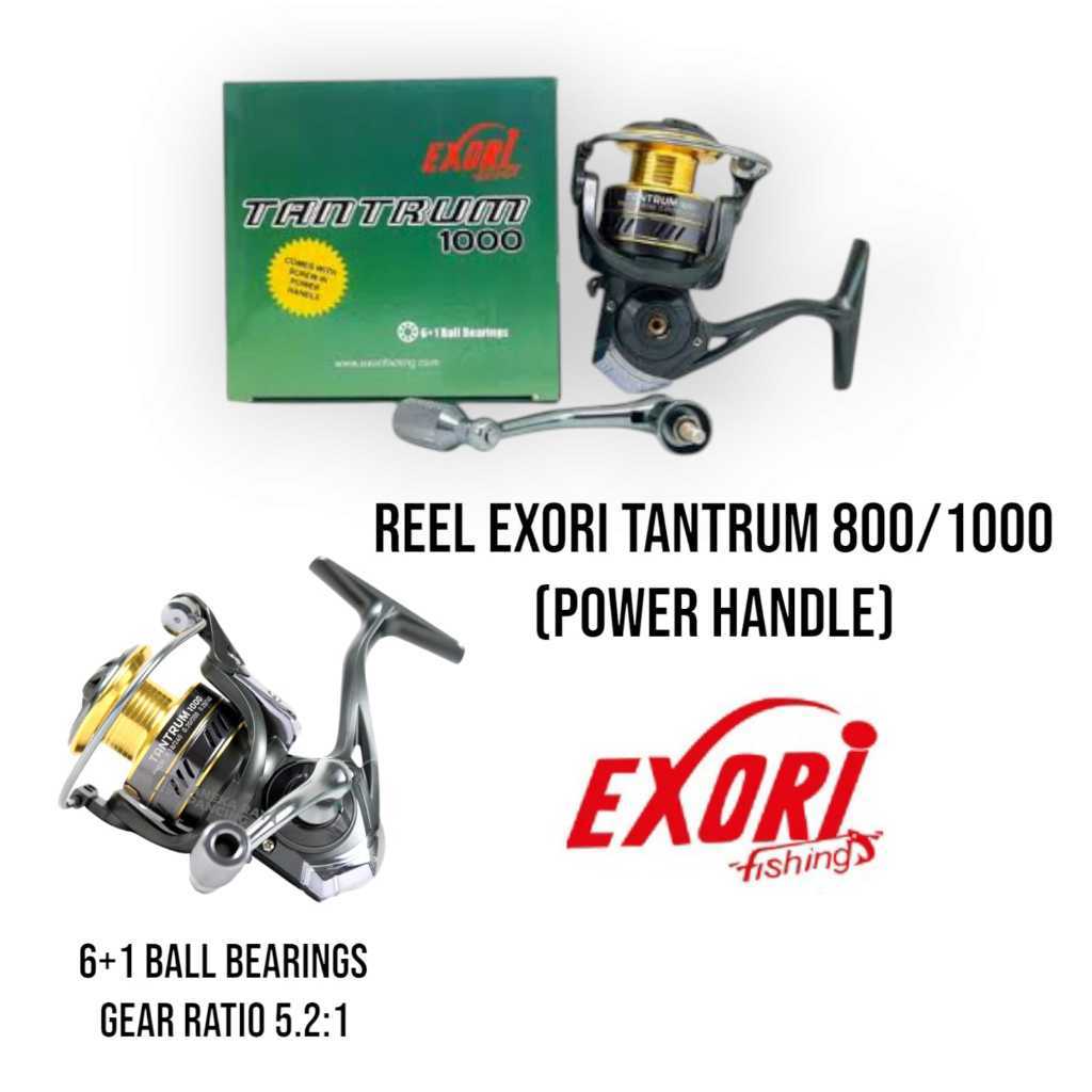 REEL EXORI TANTRUM ukuran 800 / 1000 POWER HANDLE