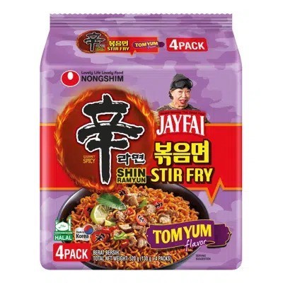 

Nongshim Shin Ramyun Instant Noodle Stir Fry Tomyum noodles