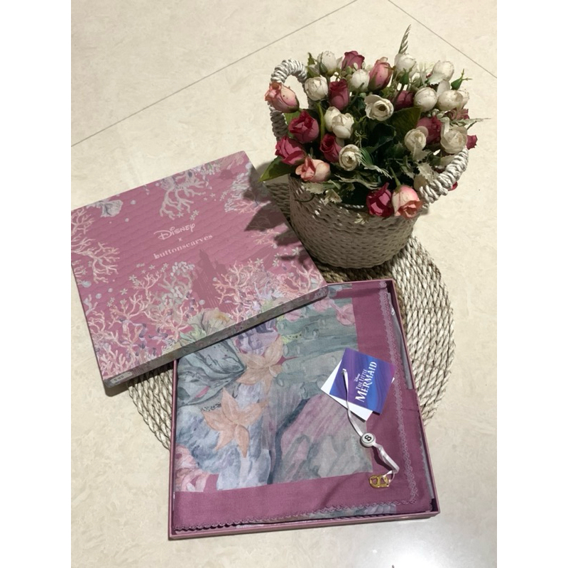 New Hijab buttonscarves Disney Series, wonderlan & TLM 1