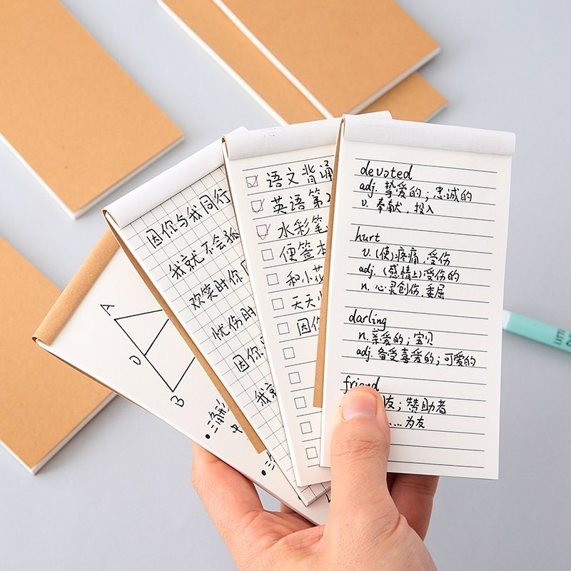 

[READY STOCK] NOTEBOOK MINI COKLAT BUKU CATATAN TO DO LIST 50 LEMBAR