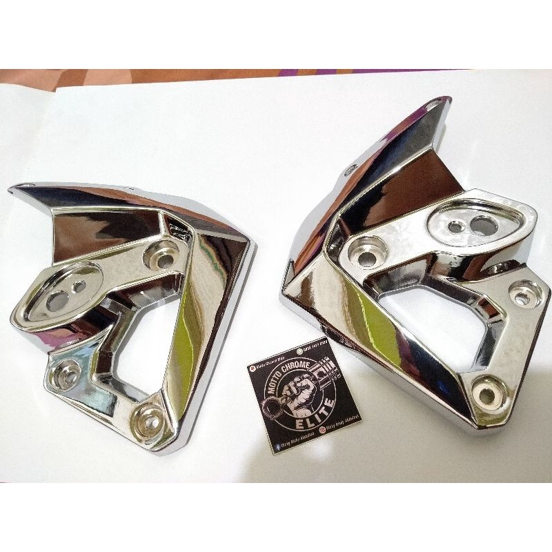 kupingan lampu barong tiger revo kanan kiri original SUDAH CHROME