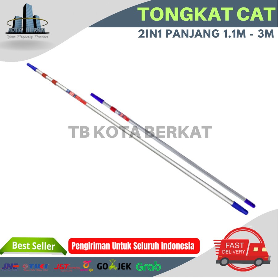 TONGKAT KUAS ROLL / TONGKAT CAT / EXTENSION POLE NIPPON PAINT