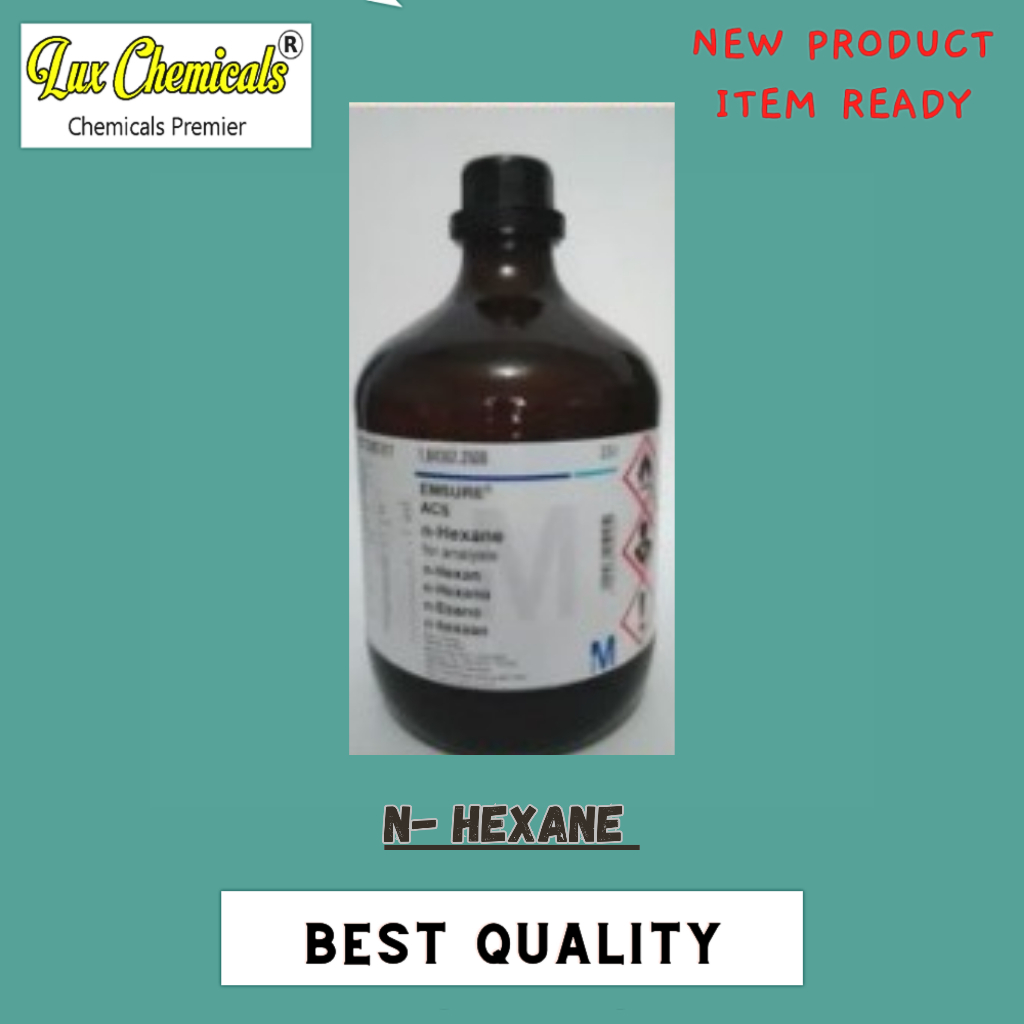 N - Heksana / N - Heksan / N - Hexane 1 liter Pro Analisa Best Quality