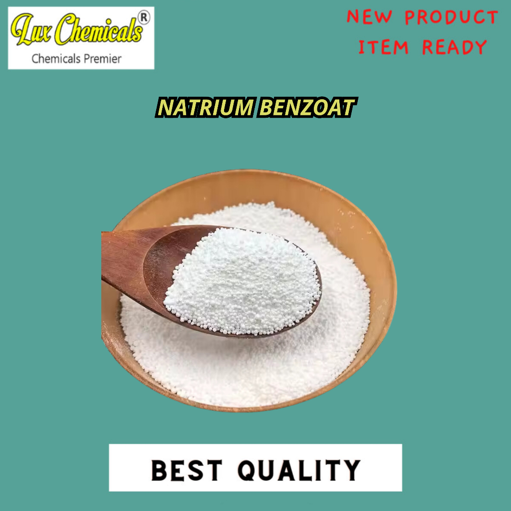 

SODIUM BENZOAT / NATRIUM BENZOAT KEMASAN 500 GRAM DAN 1 KG BEST PRODUCT