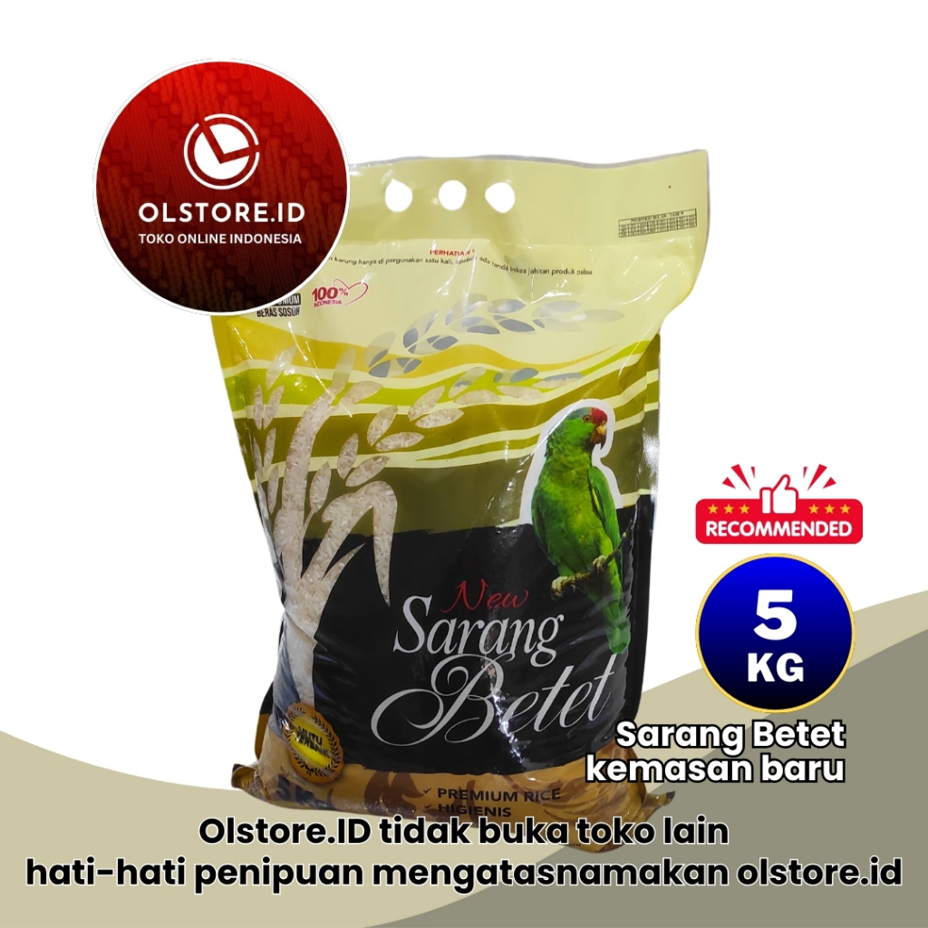 

Beras Sarang Betet 5kg Kemasan Baru (Kualitas Rekomendasi)