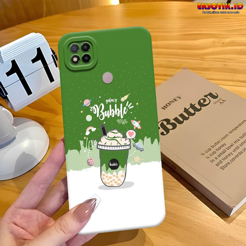 Case REDMI 9C - Eksotik.id - Casing REDMI 9C - Case BOBA - Skin Handphone - Silikon REDMI 9C - Cassi
