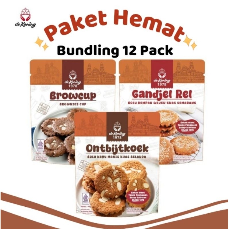 

Paket Hemat 12 Pouch de Koning Khas Semarang