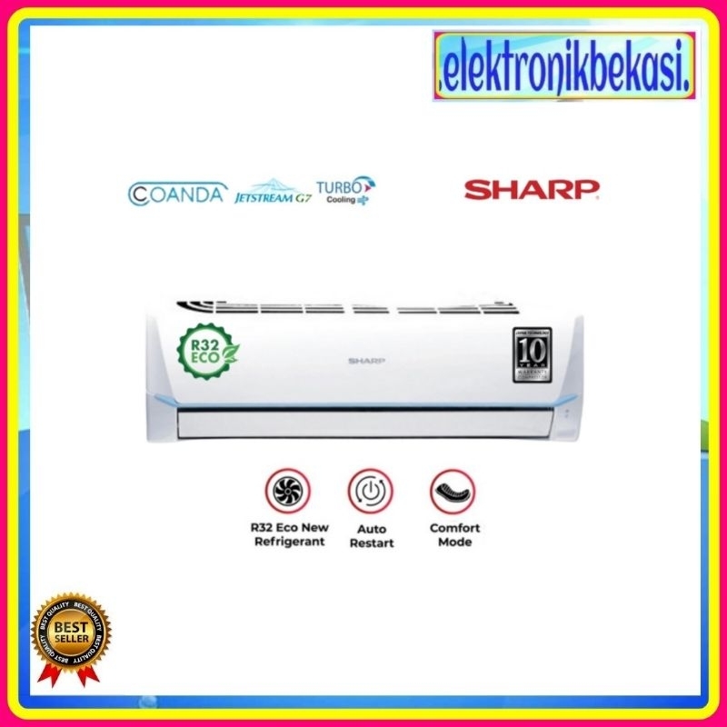 Sharp AH-A18SAY AC Split 2 PK Jetstream - Pendingin Ruangan Efisien